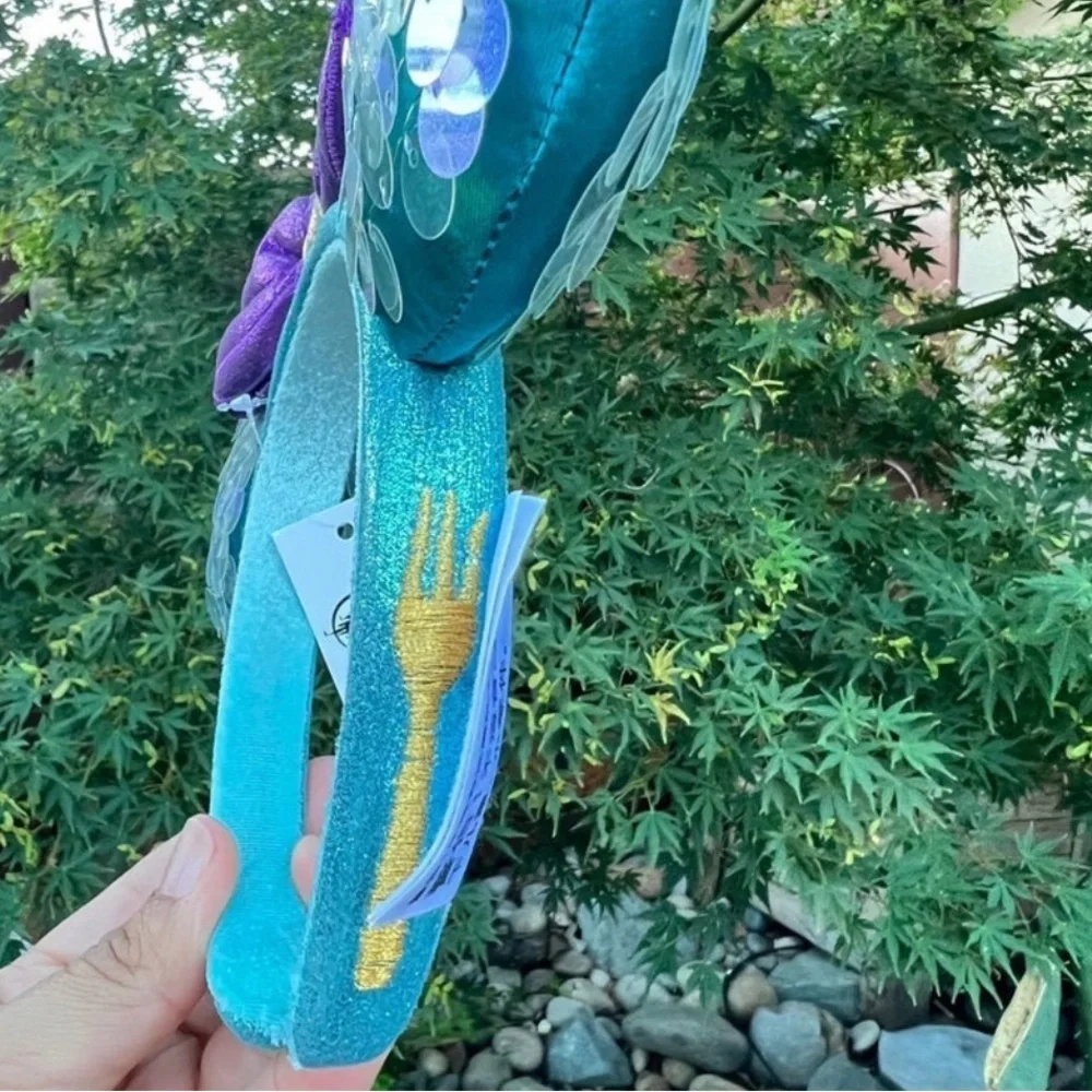 Disney Purple and Blue Sequin Minnie Ears